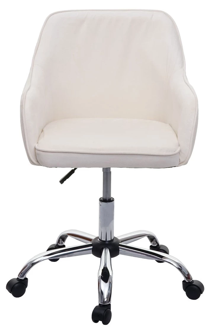 Bürostuhl HWC-F82 - Weiß 2 Bürostuhl HWC-F82 - Weiß – Bild 2