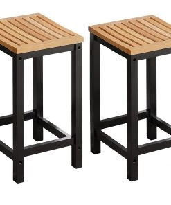 SoBuy FST29-SCHx2 2er Set Küchenstuhl Essstuhl