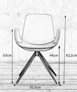 KAWOLA Stuhl QUEN drehbar Kunstleder - Schwarz - Kunstleder 13 KAWOLA Stuhl QUEN drehbar Kunstleder - Schwarz - Kunstleder -Deutschland Stühle Verkaufs-Shop ad7b38cdb50f4266bff456fad5ac1083