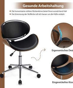 Costway Höhenverstellbare Bürostuhl -Deutschland Stühle Verkaufs-Shop ad92eb1370f246f78d9e332b00604f2e