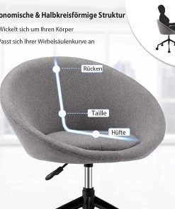 Costway Bürostuhl drehbar Konferenzstuhl -Deutschland Stühle Verkaufs-Shop adc7f14b1d77422996bd243725068a52