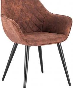 Woltu Esszimmerstuhl Kevin - Braun