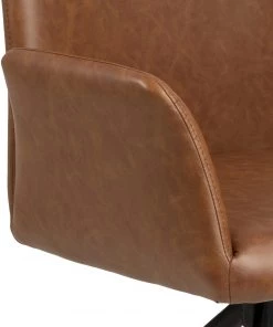 Ebuy24 Nadine Esszimmerstuhl - Eiche Schwarzbraun Dekor - Kunstleder -Deutschland Stühle Verkaufs-Shop affb96d3073f45c38370b6556488d2f7