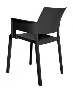 Blanke Design Armlehnenstuhl Fiona (2er-Set) - Kunstoff - Schwarz -Deutschland Stühle Verkaufs-Shop armlehnenstuhl fiona 2er set glasfaser schwarz 1343504