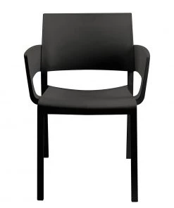 Blanke Design Armlehnenstuhl Fiona (2er-Set) - Kunstoff - Schwarz -Deutschland Stühle Verkaufs-Shop armlehnenstuhl fiona 2er set glasfaser schwarz 1343505