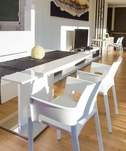 Blanke Design Armlehnenstuhl Fiona (2er-Set) - Kunstoff - Weiß -Deutschland Stühle Verkaufs-Shop armlehnenstuhl fiona 2er set weiss 1410401