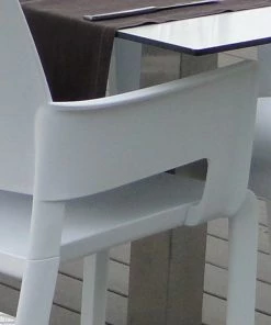 Blanke Design Armlehnenstuhl Fiona (2er-Set) - Kunstoff - Weiß -Deutschland Stühle Verkaufs-Shop armlehnenstuhl fiona 2er set weiss 1410402