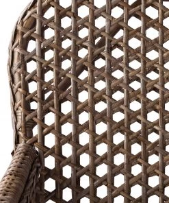 Ars manufacti Armlehnenstuhl Hawea (inkl. Sitzkissen) - Rattan / Metall - Rattan / Schwarz -Deutschland Stühle Verkaufs-Shop armlehnenstuhl hawea rattan akazie massiv 4339472