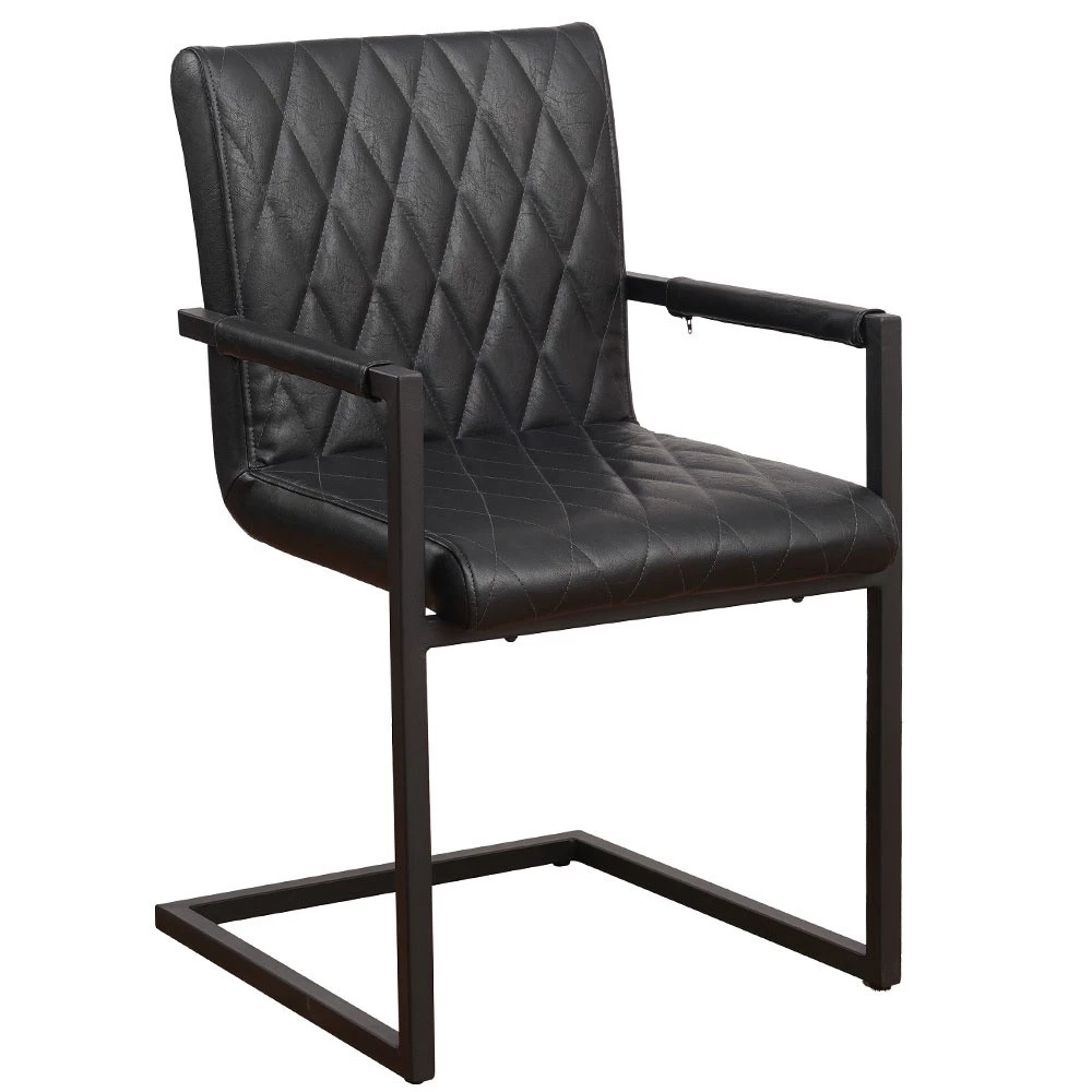 Dimehouse Ruben Esszimmerstuhl Industrial - Schwarz 1 Dimehouse Ruben Esszimmerstuhl Industrial - Schwarz