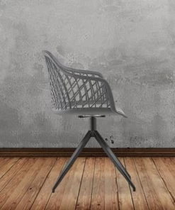 KAWOLA Stuhl EMILIE Kunststoff Drehbar - Grau 7 KAWOLA Stuhl EMILIE Kunststoff Drehbar - Grau -Deutschland Stühle Verkaufs-Shop b05ff3b82d584948a7dcc2b2cbd6cfd2