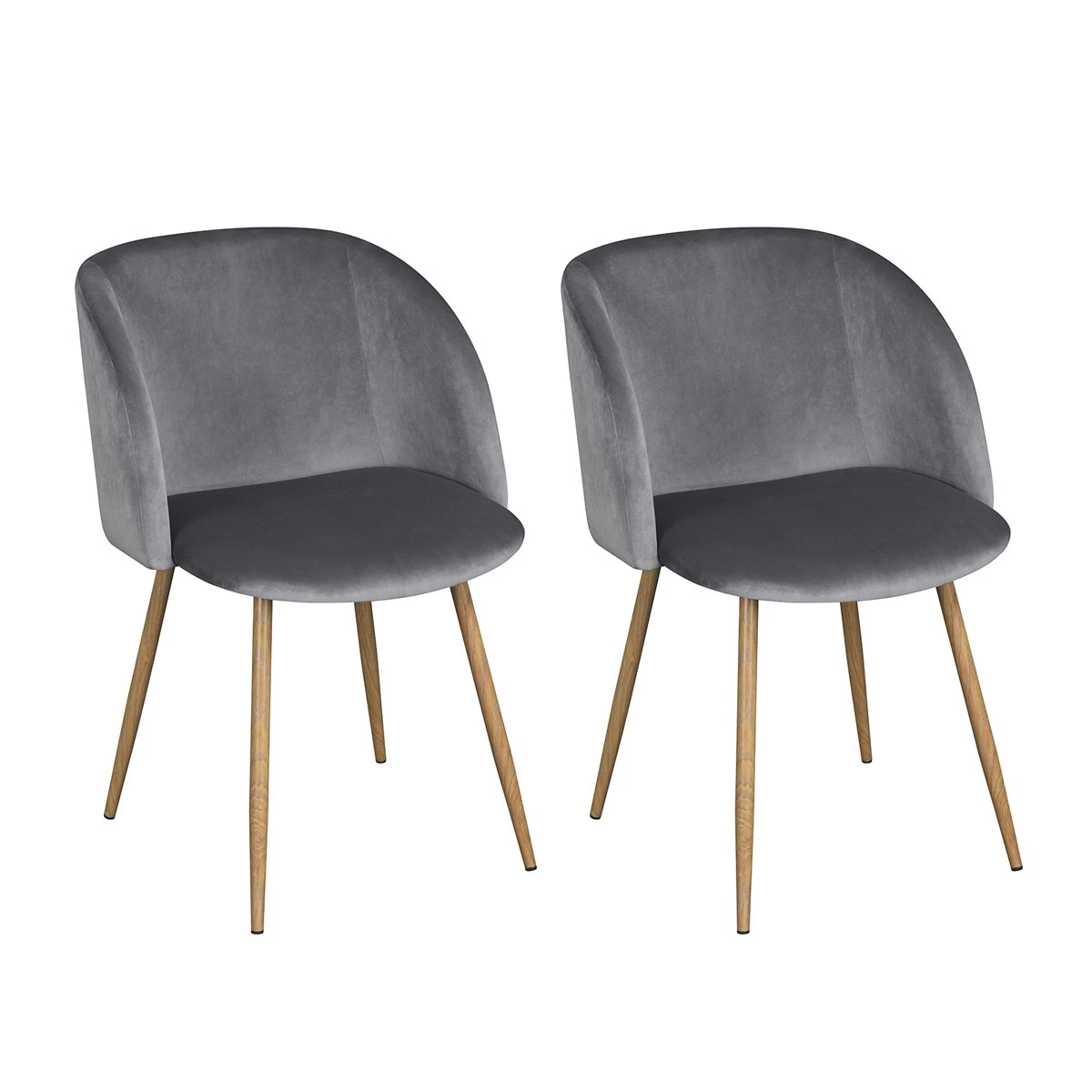 Urban Meuble Esszimmerstühle YNEZ GREY UK 2PCS 1 Urban Meuble Esszimmerstühle YNEZ GREY UK 2PCS