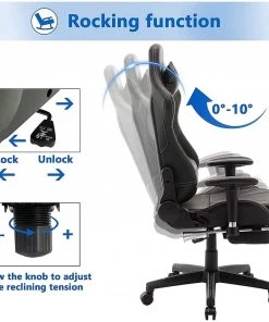Woltu Gaming Stuhl Ulrich - Blau -Deutschland Stühle Verkaufs-Shop b0fe1034f7904c97b2451c6177fa5834