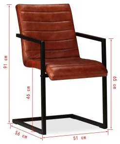 VidaXL Esszimmerstuhl - vidaXL Esszimmerstühle 6 Stk. Echtleder Braun -Deutschland Stühle Verkaufs-Shop b151b265021d4b9fae9626e9de91ace4.cropped 127 63 773 933.processed