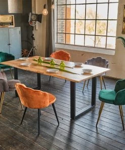 KAWOLA Stuhl SALLY Velvet Fuß gold - Silber -Deutschland Stühle Verkaufs-Shop b18c56a849244d72ade431535467820a 1