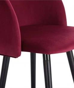 Woltu Esszimmerstuhl Barroso - Rot - Einzelstuhl -Deutschland Stühle Verkaufs-Shop b359a01900a34e0cb00f55b3211a68c5