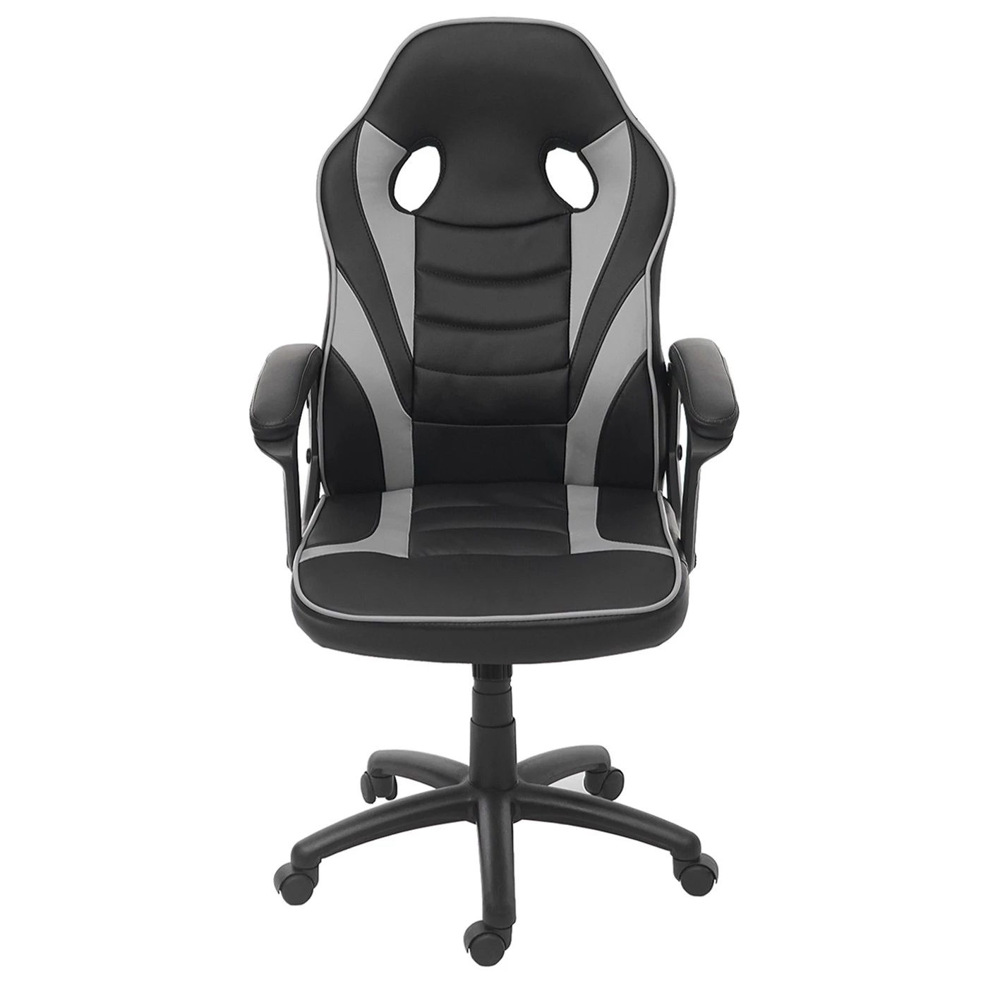 Bürostuhl HWC-F59 - Schwarz - Grau 5 Bürostuhl HWC-F59 - Schwarz - Grau – Bild 5