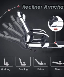 Urban Meuble Gaming-Stühle BURGENDY YKC - Schwarz - Weiß 6 Urban Meuble Gaming-Stühle BURGENDY YKC - Schwarz - Weiß -Deutschland Stühle Verkaufs-Shop b71bf52f4e8e48a88202246dd5d1c6f8