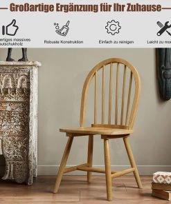 Costway 2er Set Esszimmerstühle -Deutschland Stühle Verkaufs-Shop b74aa2b9ce81415b962b5473f9921d26