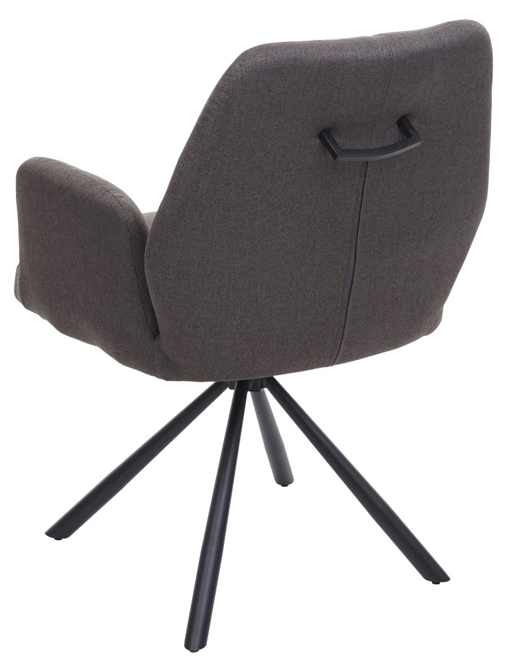 Esszimmerstuhl HWC-H71 (6er Set) drehbar - Grau 2 Esszimmerstuhl HWC-H71 (6er Set) drehbar - Grau – Bild 2