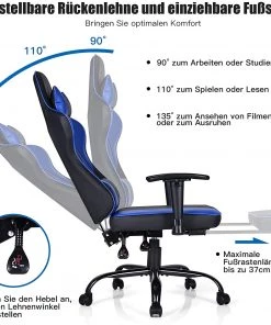 Costway Gaming Stuhl Drehstuhl -Deutschland Stühle Verkaufs-Shop ba8694fe98704f20bb4757d18cac47bb