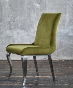 KAWOLA Esszimmerstuhl ALESSIA Velvet - Grün 11 KAWOLA Esszimmerstuhl ALESSIA Velvet - Grün -Deutschland Stühle Verkaufs-Shop bb25b524dc1e420a80732af6fb43b091