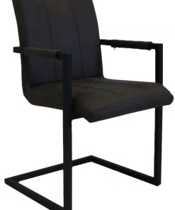 Dimehouse Jackson Esszimmerstuhl Industrial - Anthrazit