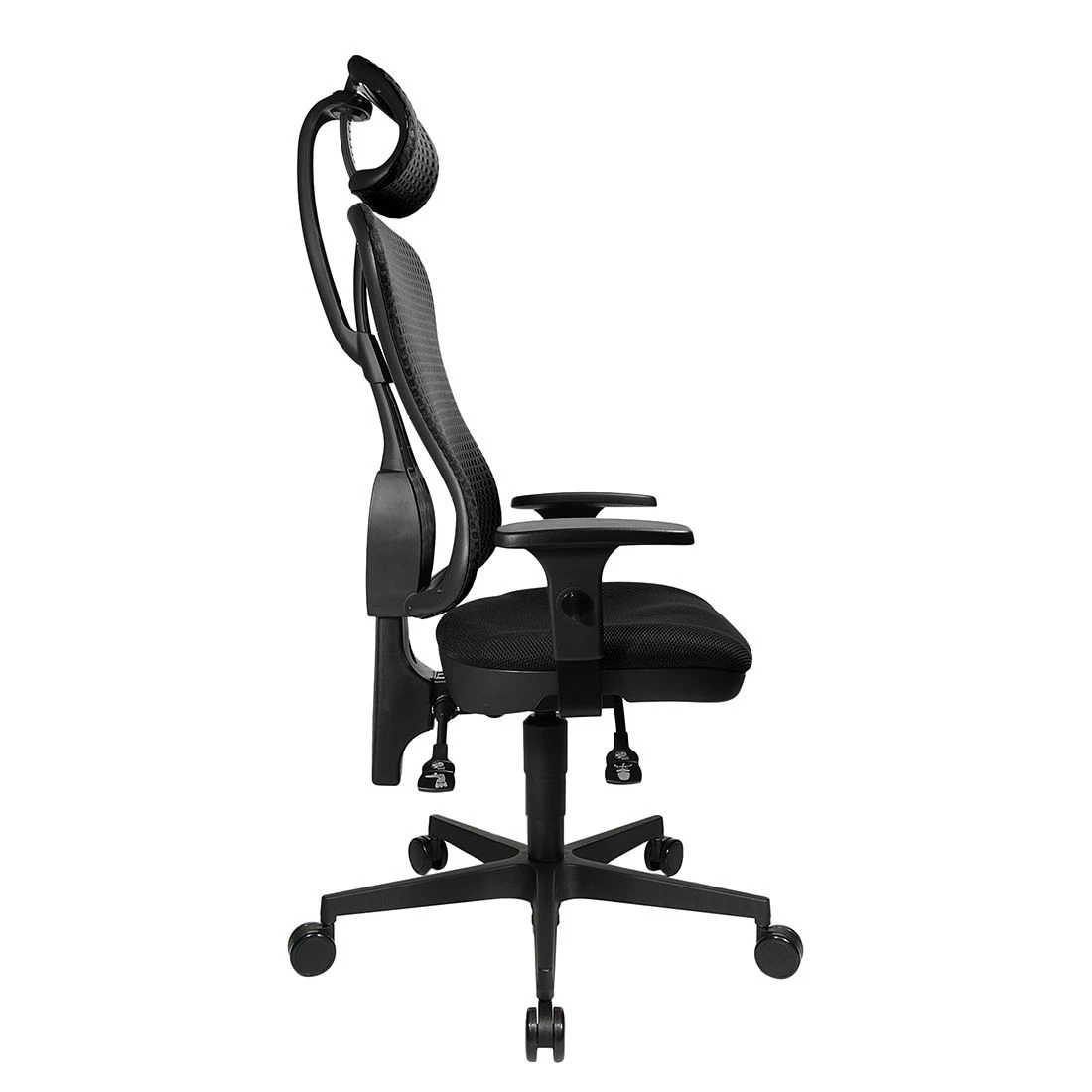 Topstar Bürodrehstuhl Head Point - Schwarz - Mit Kopfstütze - Höhenverstellbare Armlehnen 6 Topstar Bürodrehstuhl Head Point - Schwarz - Mit Kopfstütze - Höhenverstellbare Armlehnen – Bild 6