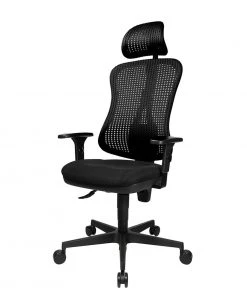 Topstar Bürodrehstuhl Head Point - Schwarz - Mit Kopfstütze - Höhenverstellbare Armlehnen 10 Topstar Bürodrehstuhl Head Point - Schwarz - Mit Kopfstütze - Höhenverstellbare Armlehnen -Deutschland Stühle Verkaufs-Shop buerodrehstuhl head point hoehenverstellbare armlehnen schwarz 1140238