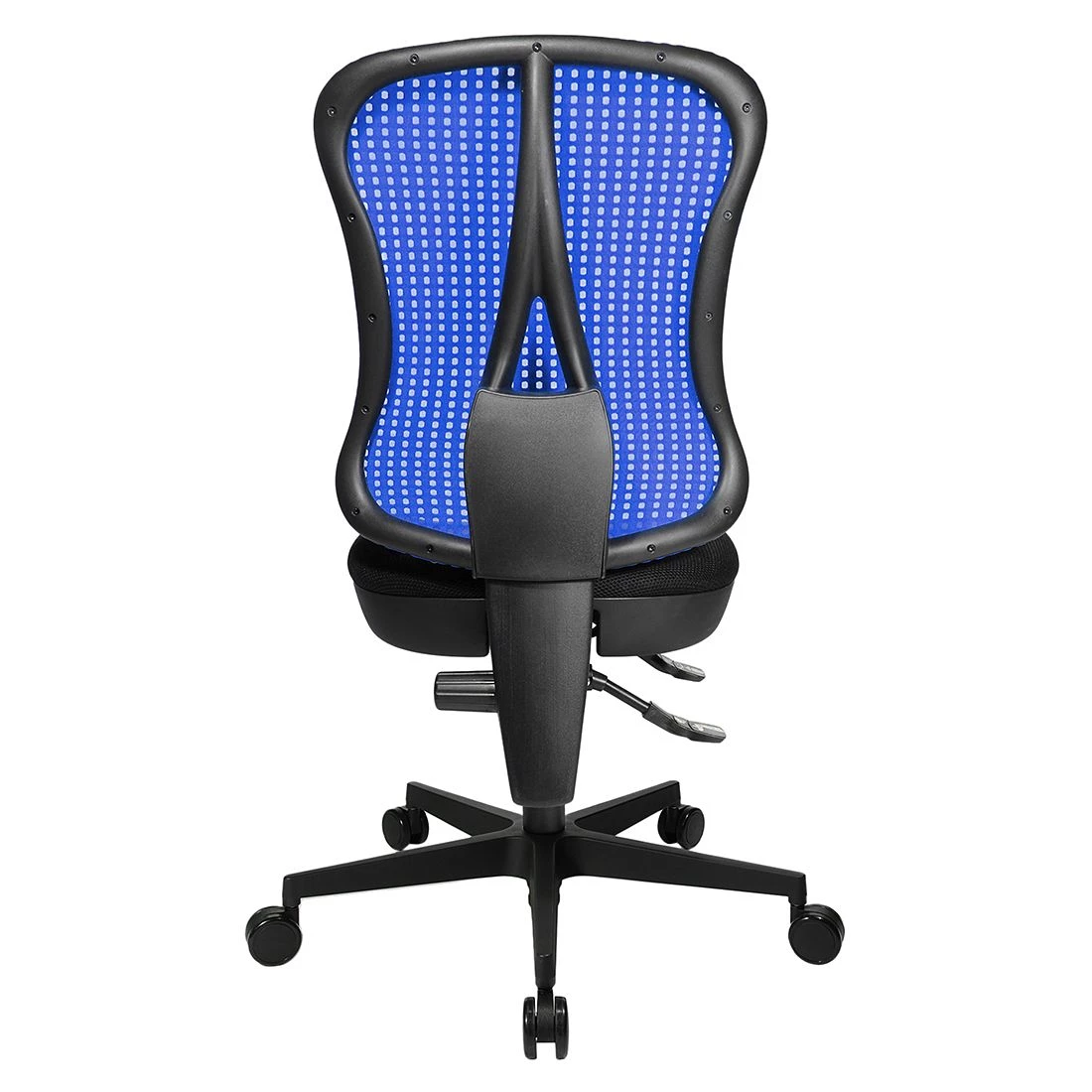 Topstar Bürodrehstuhl Head Point - Blau / Schwarz - Ohne Kopfstütze - Ohne Armlehnen 5 Topstar Bürodrehstuhl Head Point - Blau / Schwarz - Ohne Kopfstütze - Ohne Armlehnen – Bild 5