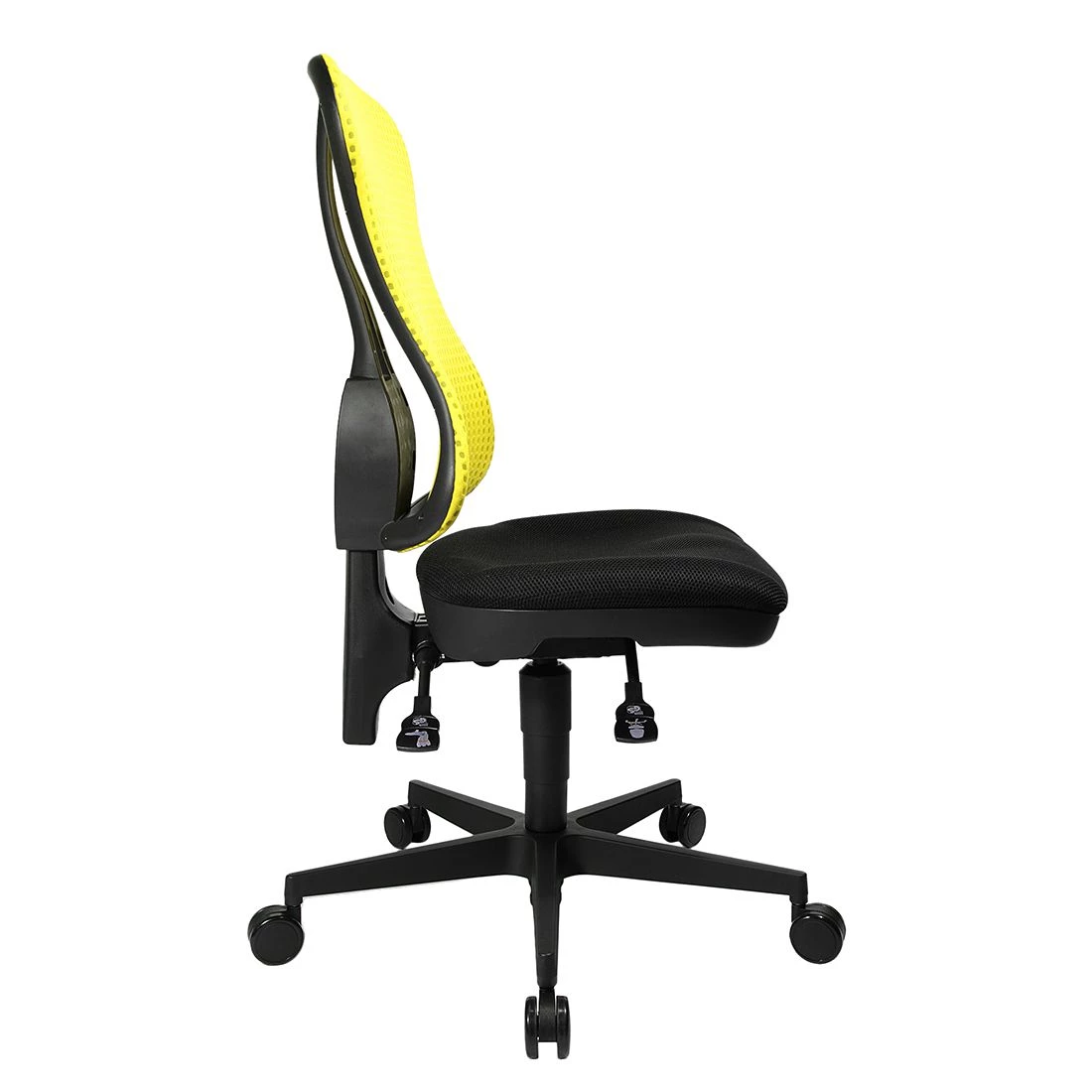 Topstar Bürodrehstuhl Head Point - Gelb / Schwarz - Ohne Kopfstütze - Ohne Armlehnen 7 Topstar Bürodrehstuhl Head Point - Gelb / Schwarz - Ohne Kopfstütze - Ohne Armlehnen – Bild 7