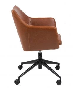 Mørteens Bürodrehstuhl Nicholas I - Vintage Braun -Deutschland Stühle Verkaufs-Shop buerodrehstuhl nicholas i kunstleder metall vintage braun 4417988 scaled