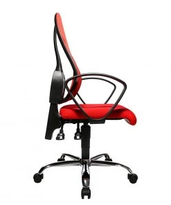Topstar Bürodrehstuhl Open Point P Somo - Rot / Schwarz -Deutschland Stühle Verkaufs-Shop buerodrehstuhl open point p somo textilbezug rot 248321