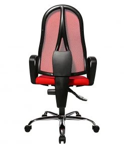 Topstar Bürodrehstuhl Open Point P Somo - Rot / Schwarz -Deutschland Stühle Verkaufs-Shop buerodrehstuhl open point p somo textilbezug rot 248323
