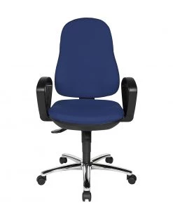 Topstar Bürostuhl Syncro Steel - Blau / Schwarz 10 Topstar Bürostuhl Syncro Steel - Blau / Schwarz -Deutschland Stühle Verkaufs-Shop buerostuhl syncro steel textilbezug blau schwarz 248284
