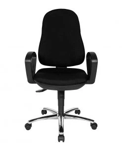 Topstar Bürostuhl Syncro Steel - Schwarz -Deutschland Stühle Verkaufs-Shop buerostuhl syncro steel textilbezug schwarz 247324