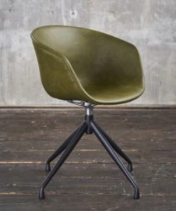 KAWOLA Stuhl DANI drehbar Kunstleder - Grün -Deutschland Stühle Verkaufs-Shop c1d42f04cf474c84a87a8e9ad76916c6