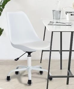 Urban Meuble Bürostuhl BLOKHUS WHITE RF LMKZ - Weiß - Höhe: 90 cm -Deutschland Stühle Verkaufs-Shop c2277fa3b6644938a42354c48efa632e