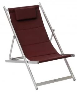 Dmora Klappbarer Liegestuhl aus Aluminium