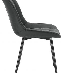 Woltu Esszimmerstuhl Mireya (2er Set) - Anthrazit - 50 x 83 cm - 2er Set -Deutschland Stühle Verkaufs-Shop c57173347856488f8d4c99636d309473