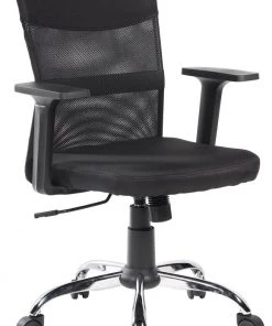 Ebuy24 Bologna Bürostuhl schwarz - Bologna Bürostuhl schwarz, chrom.