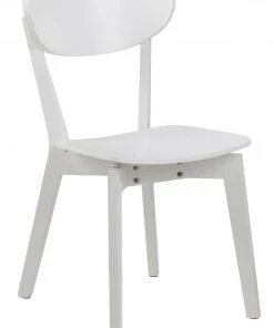 Ebuy24 Roxby Esszimmerstuhl weiß.