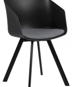 Ebuy24 Momo Esszimmerstuhl grau.