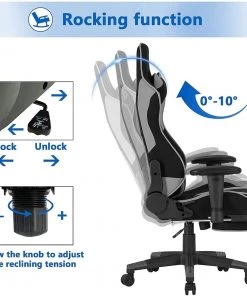 Woltu Gaming Stuhl Ludwig - Grau 16 Woltu Gaming Stuhl Ludwig - Grau -Deutschland Stühle Verkaufs-Shop cc5e40124f5240ff9237d41093258ab6