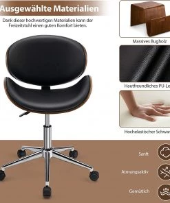 Costway Höhenverstellbare Bürostuhl -Deutschland Stühle Verkaufs-Shop cd96671d121942e3be68cdddaf57214b