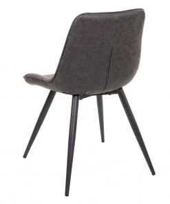 6x Esszimmerstuhl HWC-E57 - Grau - Kunstleder -Deutschland Stühle Verkaufs-Shop cf20a9b298e34ca5a3aff1ccd7561b45