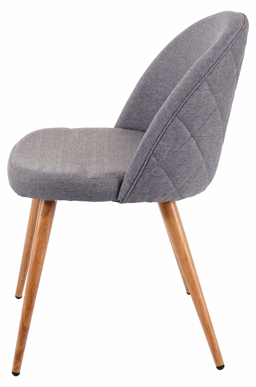 Esszimmerstuhl HWC-D53 (2er-Set) - Grau 3 Esszimmerstuhl HWC-D53 (2er-Set) - Grau – Bild 3