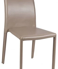 Dmora Moderner Stuhl aus Kunstleder