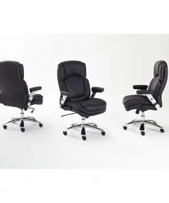 Fredriks Chefsessel Buda XXL - Kunstleder - Schwarz / Silber 17 Fredriks Chefsessel Buda XXL - Kunstleder - Schwarz / Silber -Deutschland Stühle Verkaufs-Shop chefsessel buda xxl kunstleder schwarz silber 5159168