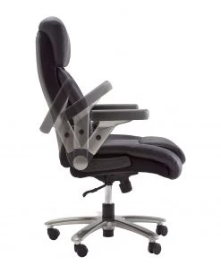 Fredriks Chefsessel Deverre XXL - Kunstleder - Schwarz / Silber -Deutschland Stühle Verkaufs-Shop chefsessel deverre xxl kunstleder schwarz silber 5159088