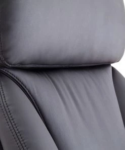 Fredriks Chefsessel Deverre XXL - Kunstleder - Schwarz / Silber -Deutschland Stühle Verkaufs-Shop chefsessel deverre xxl kunstleder schwarz silber 5159116